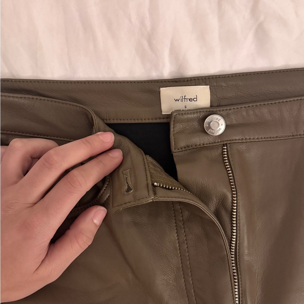 Wilfred Leather Pants
